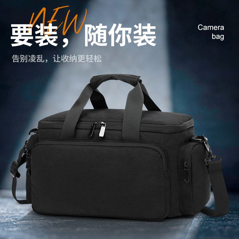 Новая портативная сумка для камеры, оптовая, с увеличенной емкостью, сумка-мессенджер для SLR