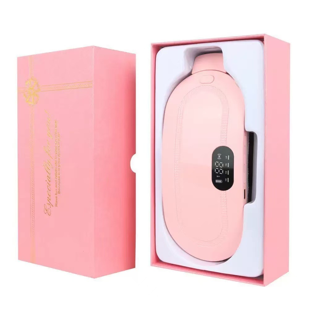 Массажный пояс для женщин, согревающий пояс для девушек, согревающий живот, согревающий пояс для матки, устройство для тепловой терапии живота, массажер для талии во время менструации