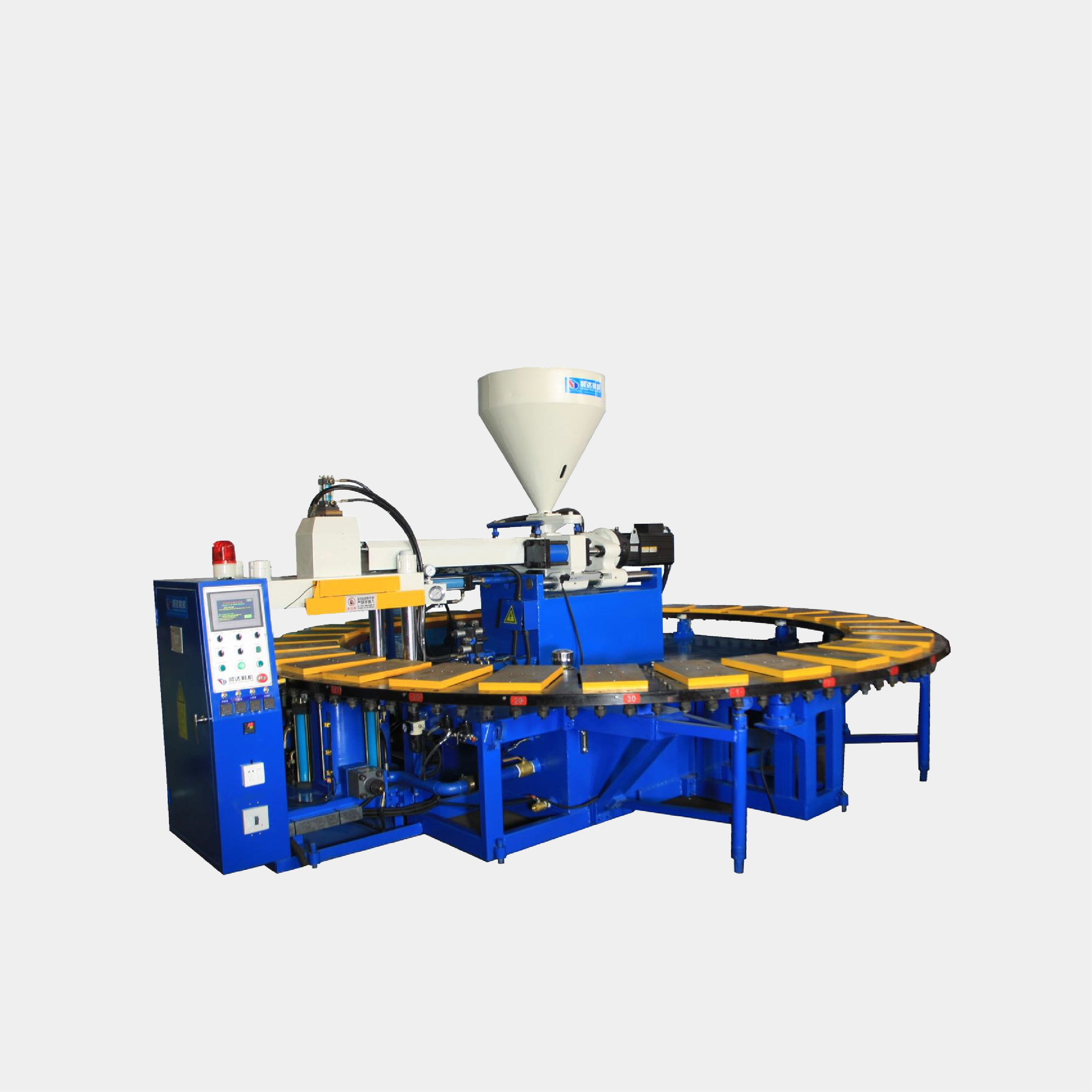 Pvc Disc Air Blower Shoe Sole Production Equipment Sole Machine Garden Slipper Machine Slipper One-Time Molding Machine
