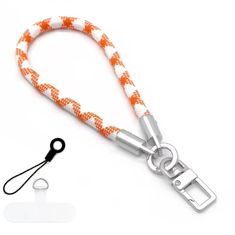 Mobile phone lanyard thickened wrist lanyard custom color printable logo mobile phone anti-lost rope customization