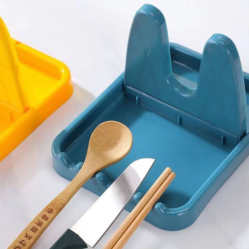 Pot Lid Rack Household Sitting and Standing Foldable Storage Rack Without Punching Kitchen Pot Lid Spatula Spoon Storage Rack Wholesale