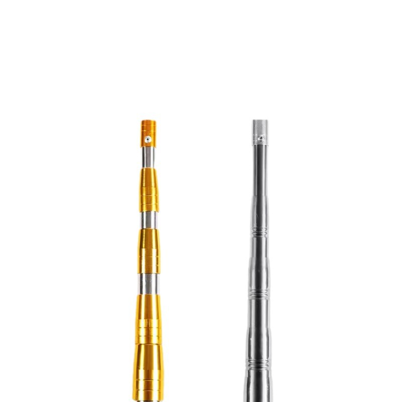 Multifunctional Stainless Steel Super-Hard Telescopic Pole, Toon, Acacia Flower Picking Pole, Fishing High-Branch Saw Handle, Fishing Net Pole