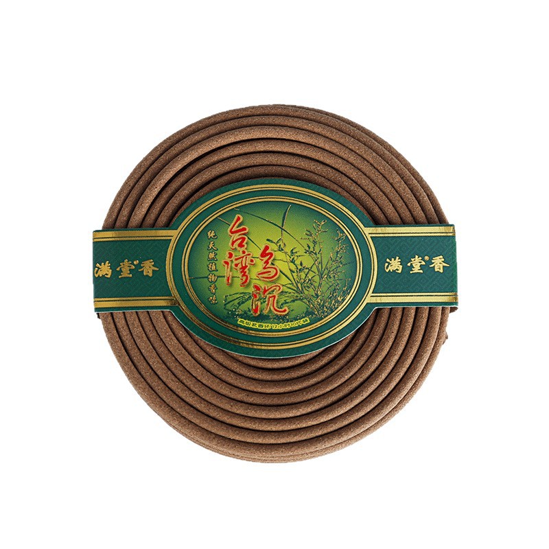 12-Hour Agarwood Incense Sticks Taiwan Black Agarwood Incense Tower Incense Natural Black Agarwood Xizang Incense with Incense Burner Wholesale