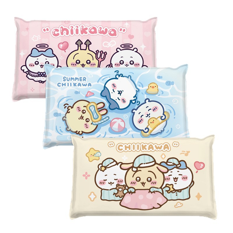Cute Summer Water Pillow Office Nap Ice Pillow Free of Water Injection Hydrogel Children Adult Student Ice Pillow Cartoon