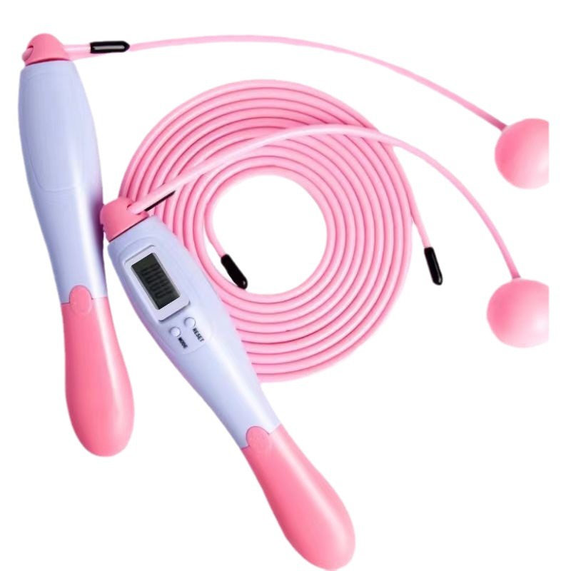 In-Stock Sports Jump Rope with Dual-Button Electronic Precision Counting, Calorie-Burning Jump Rope for Adult Fitness Use