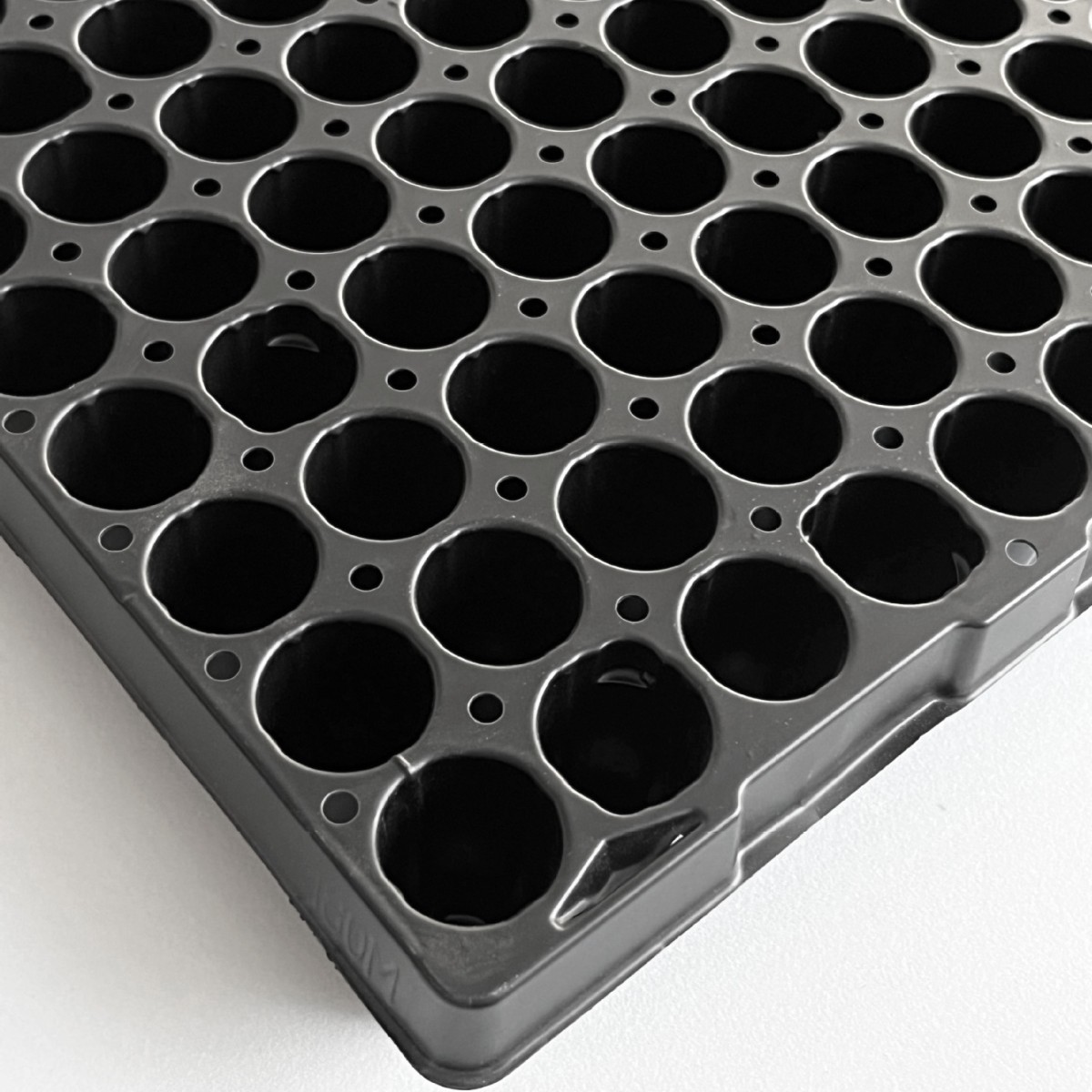Disposable Fruit and Vegetable Seedling Trays, 180-Hole Round Plastic Seedling Trays, Nursery Trays for Home Gardening