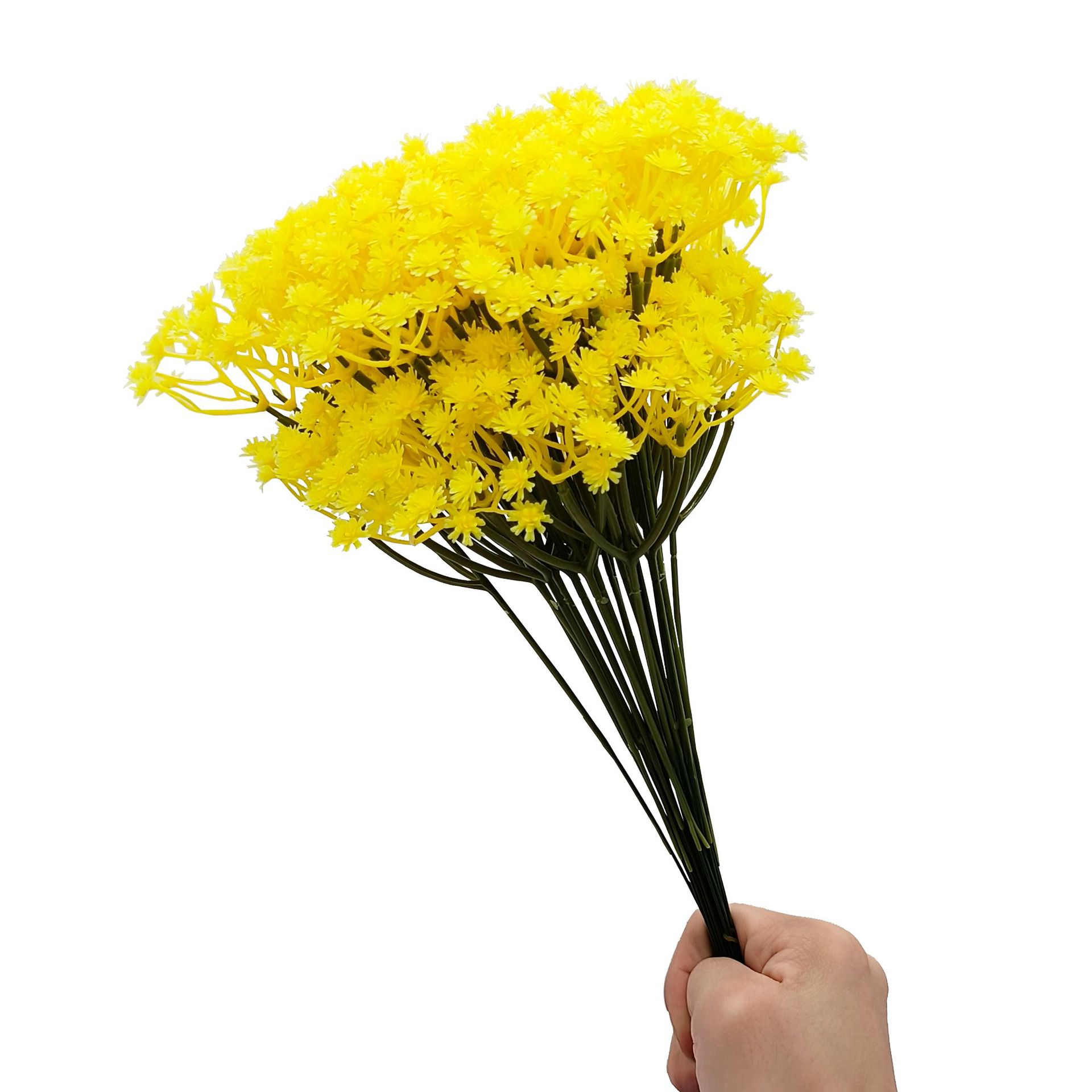 Gypsophila Small Fresh Flower Decoration Home Living Room Office Ornaments Hand Holding Fake Flowers Plastic Wedding Flowers