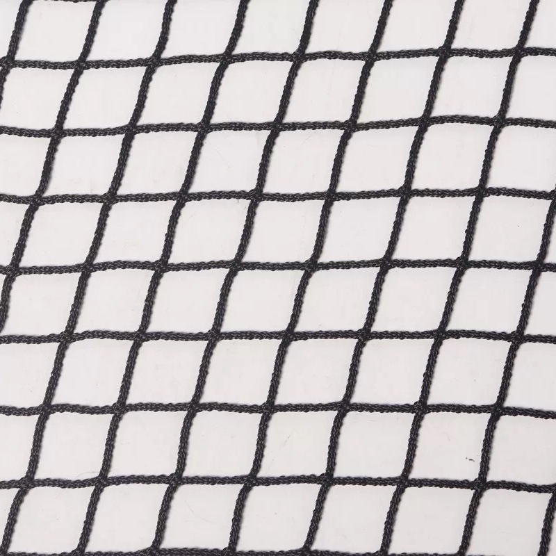 Tennis net pe knotless net game net manufacturer black tennis court sports net wholesale