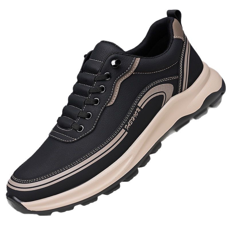 Men's board shoes 2025 spring new casual men's shoes youth sneaker breathable white shoes men's tide a generation of hair