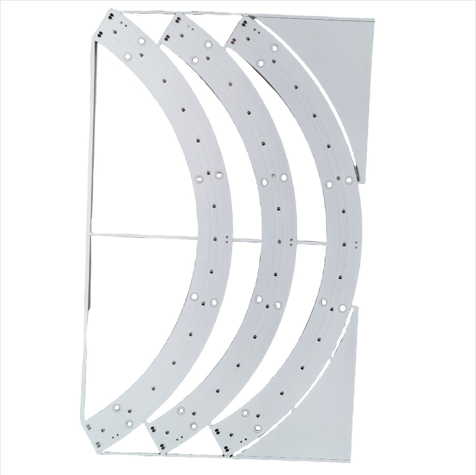 Fluorescent Lamp Aluminum Substrate Professional Customized Led Aluminum Substrate Circuit Board Hard Light Bar Manufacturer Processing Pcb