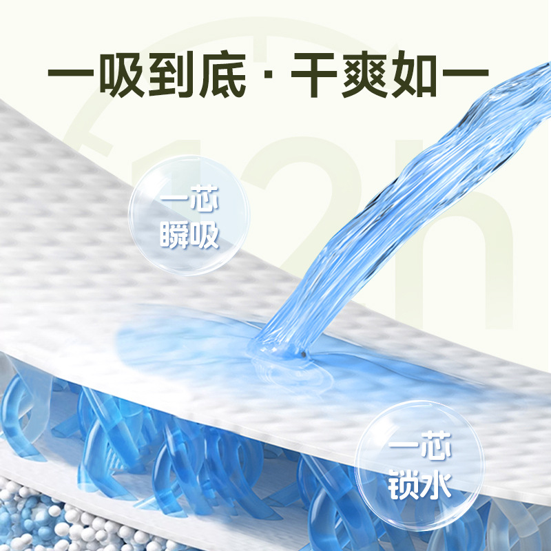 Bubandi's Pull-Up Pants XXL Baby Summer Ultra-Thin Dry Breathable Male and Female Baby Newborn Diapers