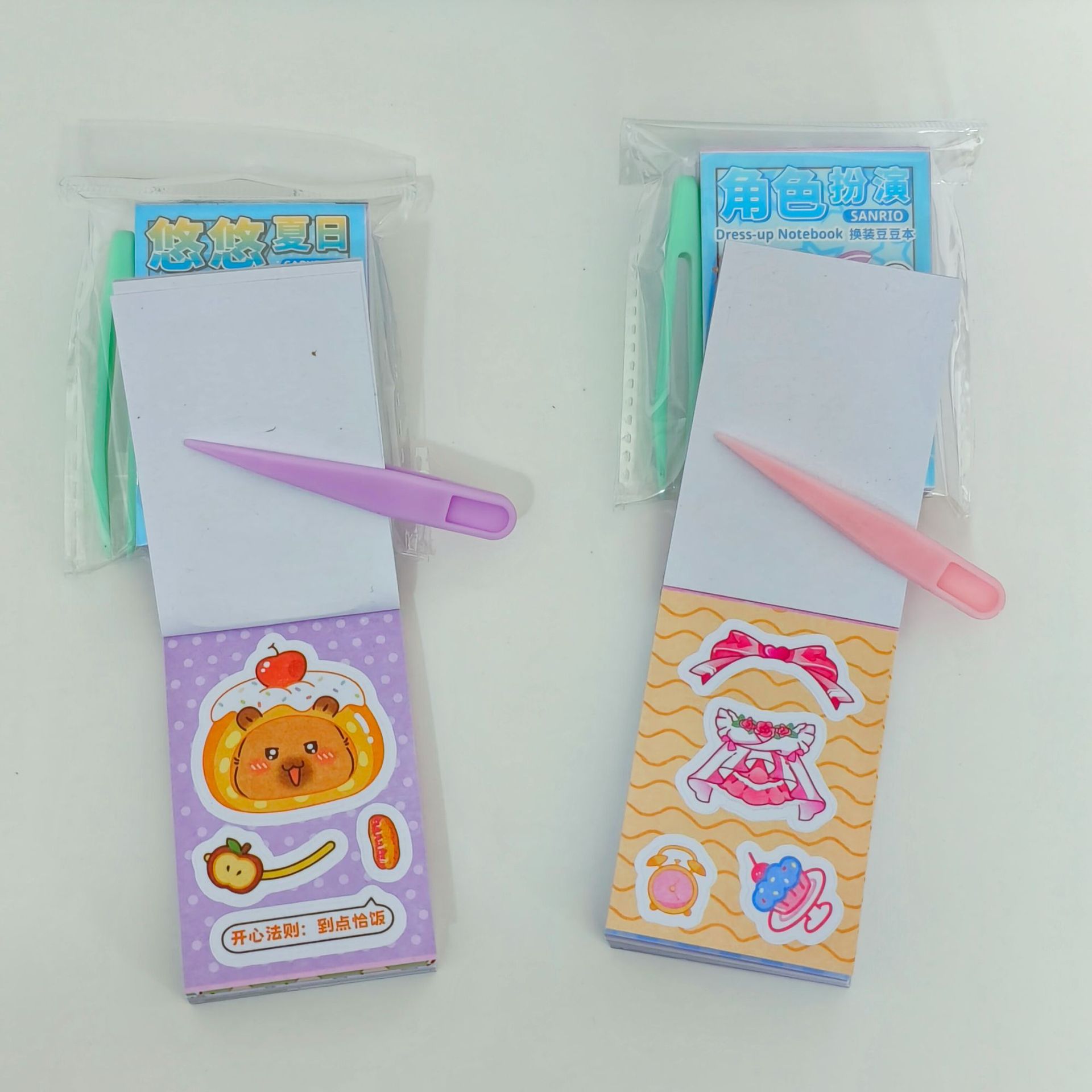 New Dress-Up Doudou Book Capibala Dress-Up Painting Coloring Decompression Pocket Book Points Reward Gift Gift