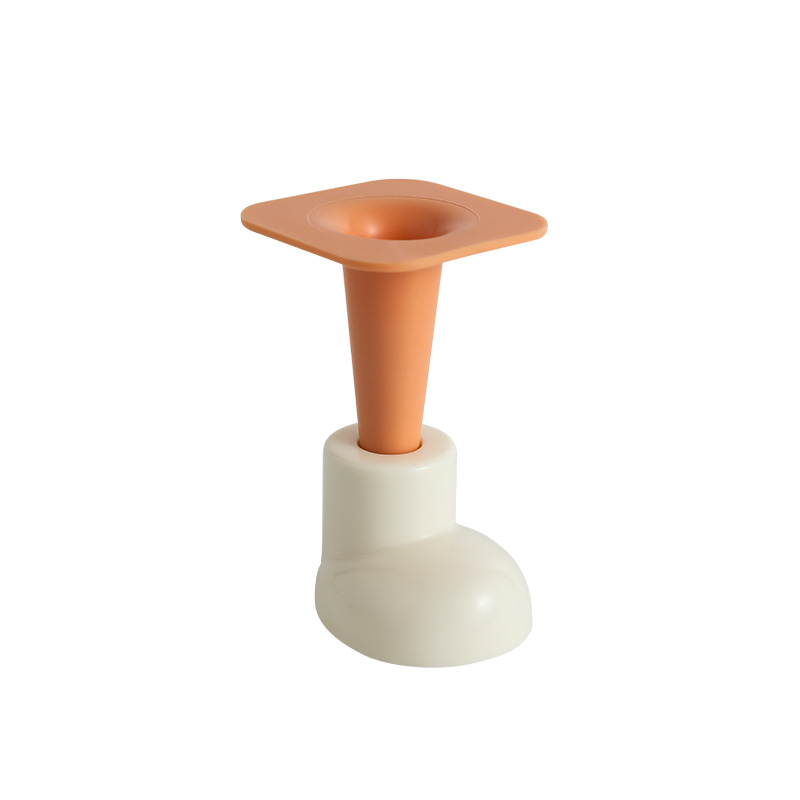 Cute Original DIY Round Head Shoes Foot Mat Small Feet Detachable Adhesive Free Decorative Tissue Box Trash Can Use