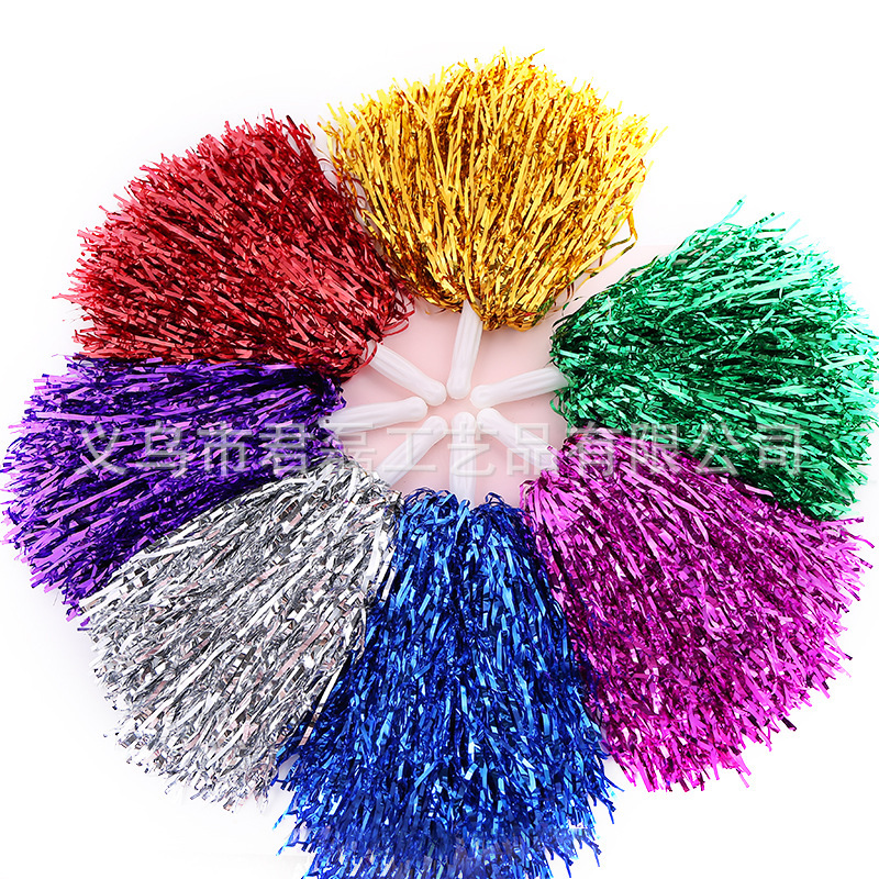 20g Pet Cheerleading Flower Ball Lala Team Plastic Hand Flower Colorful Ball Dance Performance Cheering Props Flower Ball