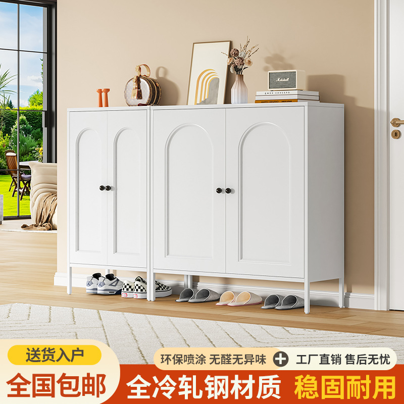 Шкаф для обуви из стали, пылезащитный, встроенный, для коридора и прихожей