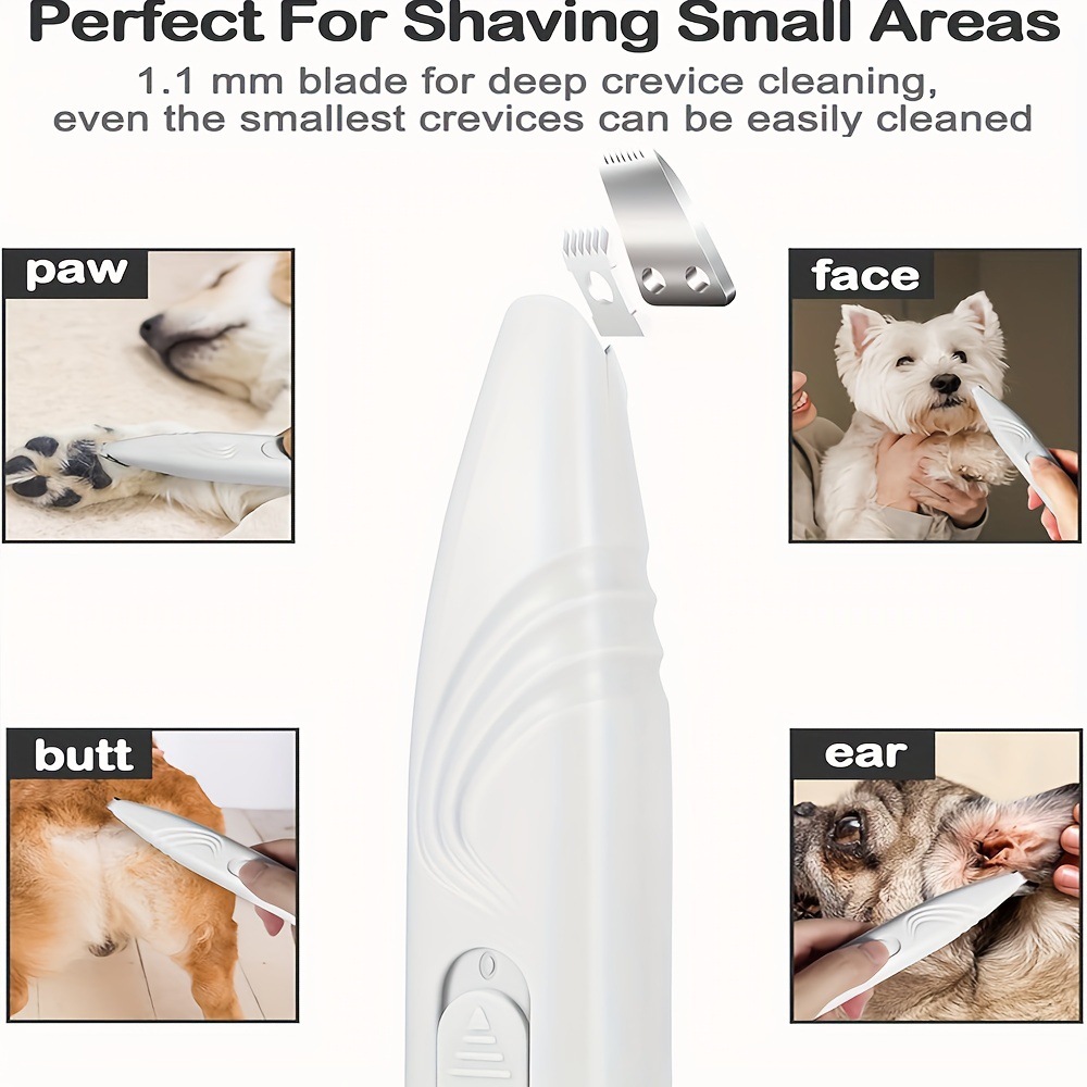 2025 New Cross-Border Low Noise Pet Grooming Trimmer Dog Paw Trimmer for Pet Grooming