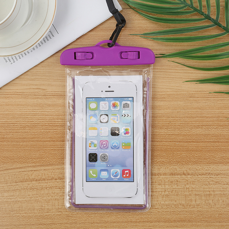Special Sealed Waterproof Bag for Swimming, High Transparency, Waterproof, Touch Screen Camera, Mobile Phone Storage Bag, Halter Neck, Seaside Diving Bag