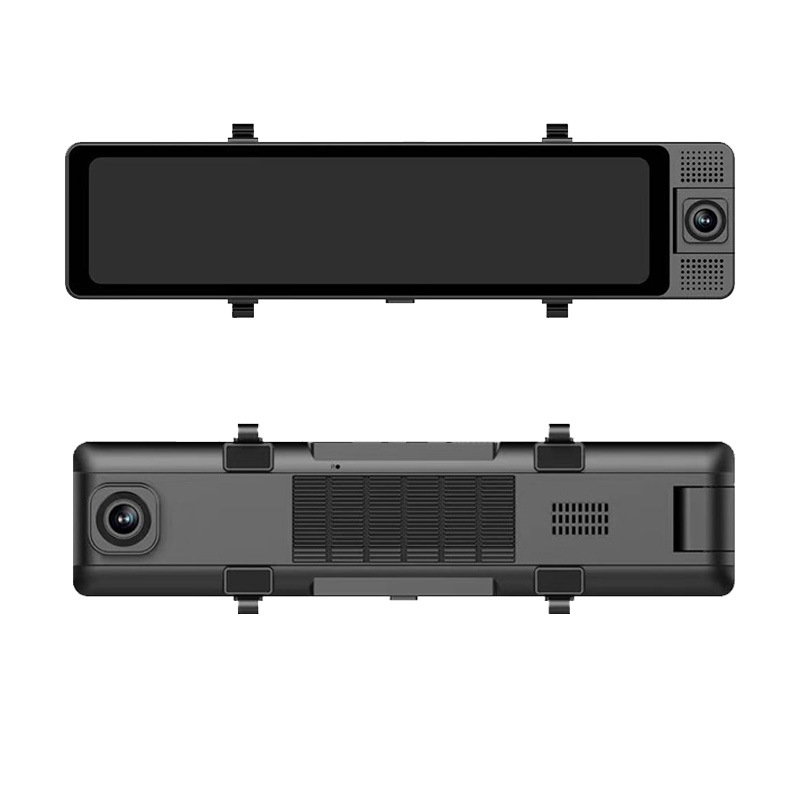 Overseas 3-lens 4G Android 13 system 12 inch 4 64GB large memory screen Carplay driving recorder