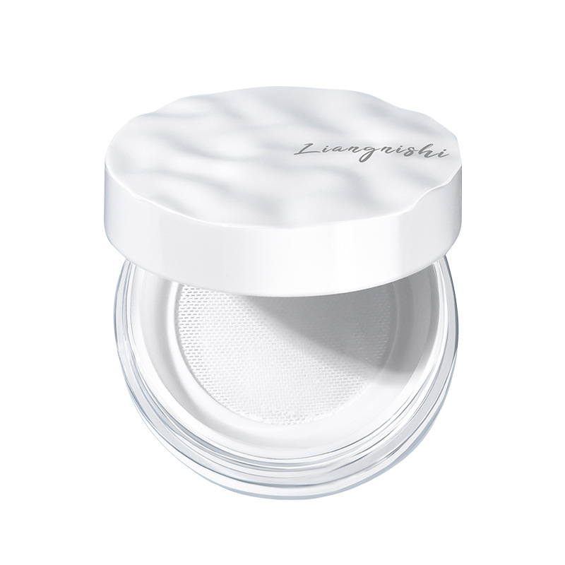 Liangni Shi Yunwu Touch Water Loose Powder to Set Makeup, Control Oil, No Sticking Powder, No Makeup Removal, Long-Lasting Refreshing Matte Soft Focus Loose Powder