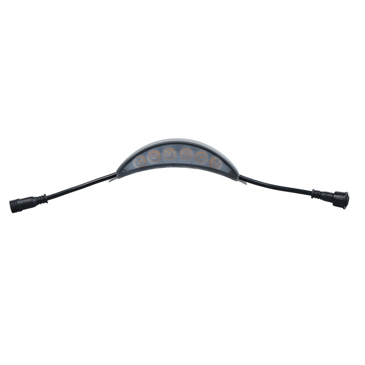 Source Manufacturer Municipal Engineering Lighting Rainproof 3W 6W Tile Lamp Ancient Building Pavilion Led Corrugated Lamp