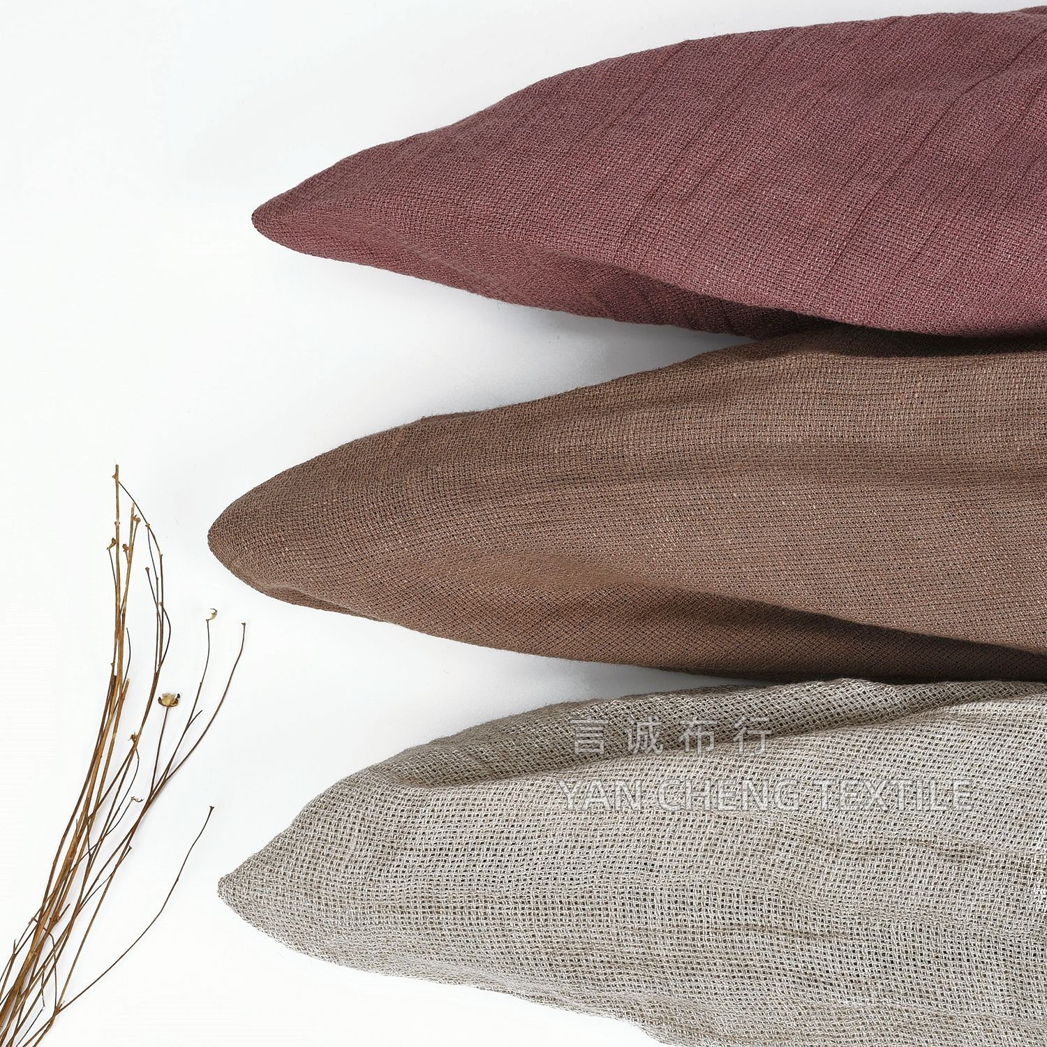 Pure Linen Washed Crepe Fabric 140g Linen Crepe Fabric Linen Checkered Washed Crepe Casual Shirt Wide Leg Pants Fabric