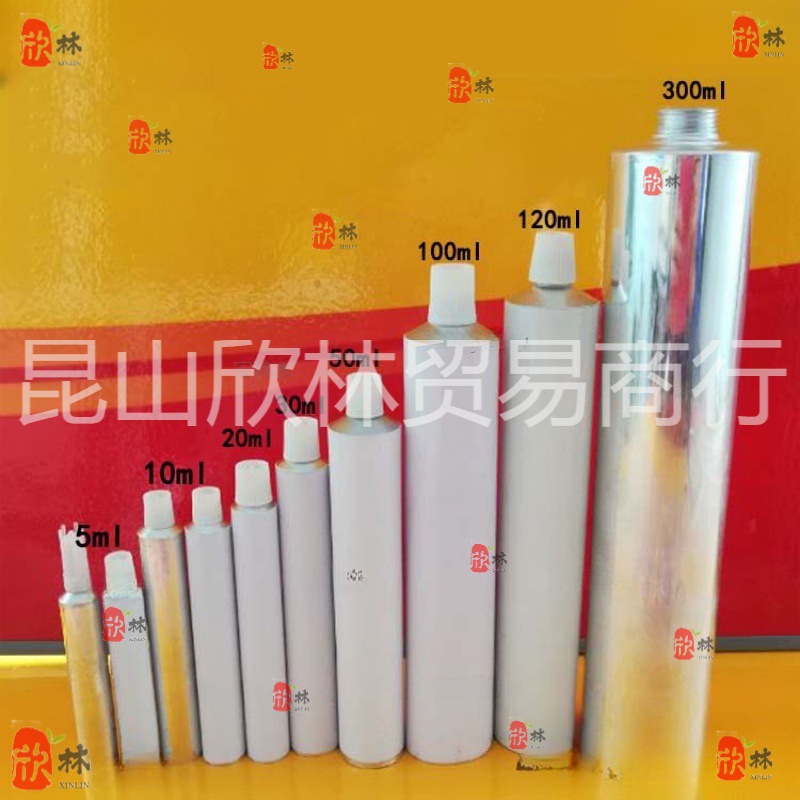 Зубная паста кожаная алюминиевая трубка упаковка клея пигмент краска пустая алюминиевая трубка распределительная трубка металлическая трубка зубная паста алюминиевая трубка