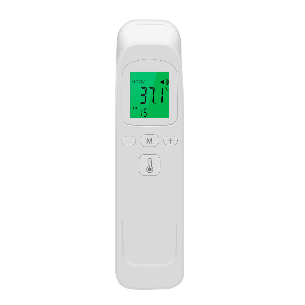 Source Factory Forehead Thermometer Straight Non-Contact Infrared Electronic Thermometer Temperature Measuring Gun Medical Thermometer English