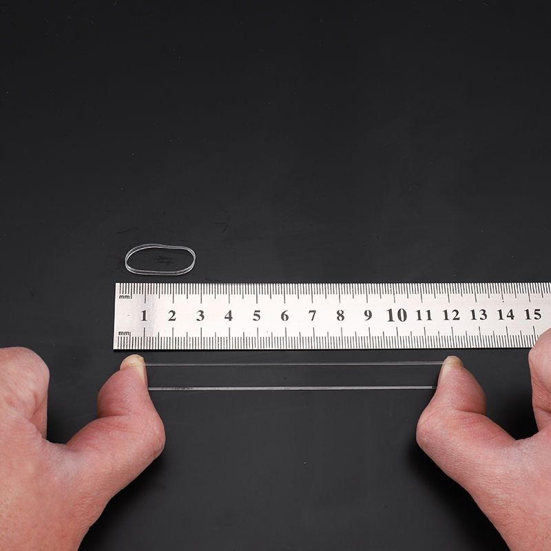 Transparent Rubber Band Tpu High Elastic Rubber Ring Environmentally Friendly Anti-Aging Resistant High Disposable Industry Rubber Ring in Stock