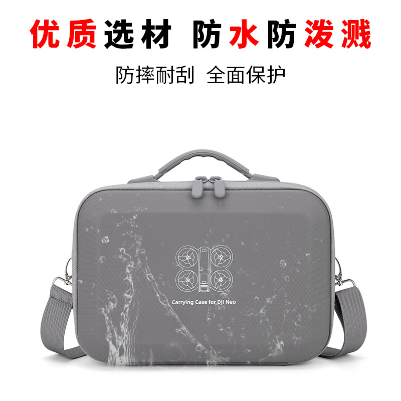 Suitable for DJI neo Storage Bag DJI NEO4k Handheld UAV Flying Storage Box Backpack Single Storage Bag
