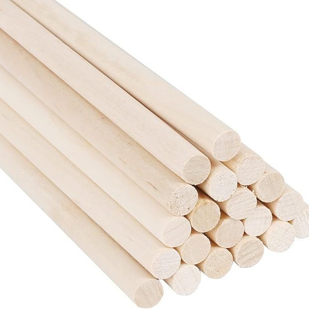 4mm Bamboo Skewers, Flat at Both Ends, Disposable for Grilling Sausages, Hot Dogs, Bowl Cakes, Snacks, Fruit, Barbecue Skewers, Wholesale