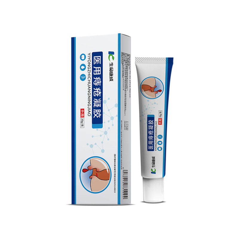 Medical Hemorrhoid Gel Brand Authorized Internal Hemorrhoids and External Hemorrhoids Mixed Hemorrhoids Gel Auxiliary Treatment Oem Oem Processing