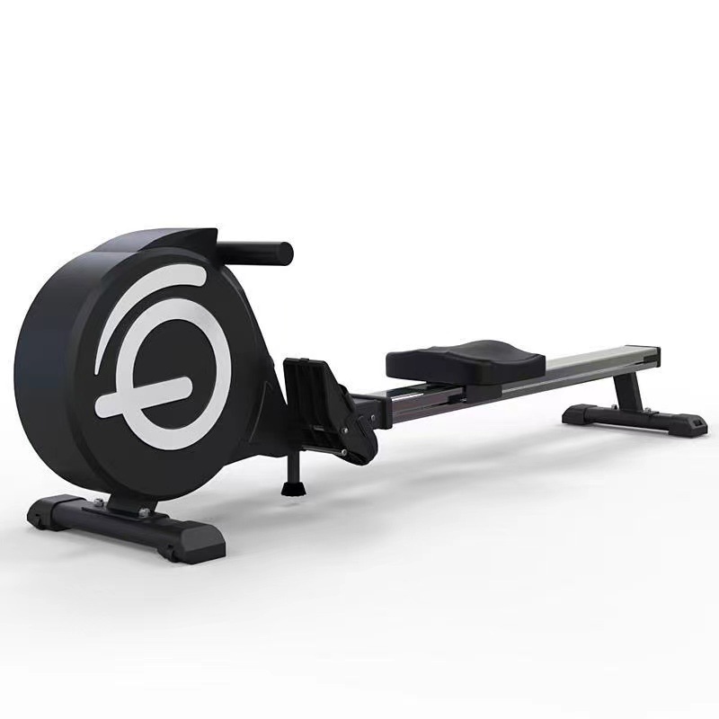 Factory gym indoor sitting low pull trainer rowing machine magnetic control rowing machine magnetic control folding rowing machine