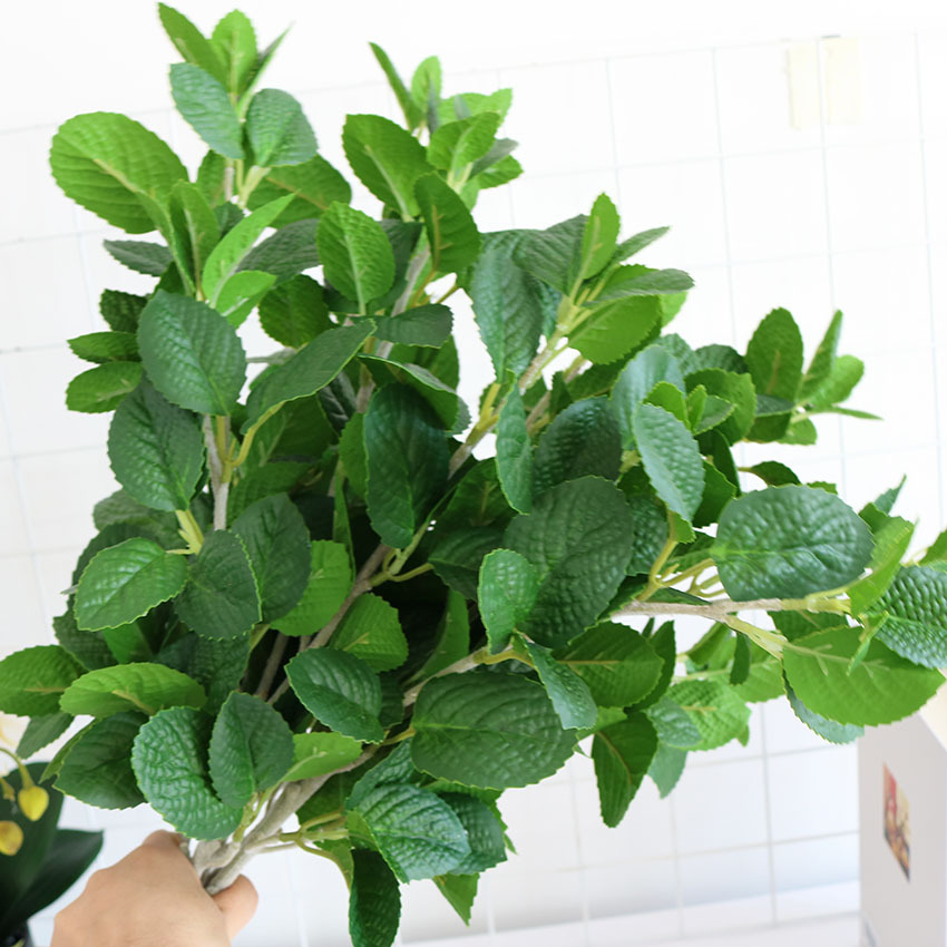 Film Mint Leaves, Simulated Leaves, Simulated Plants, Green Plants, Flower Arrangement Accessories, Simulated Wholesale