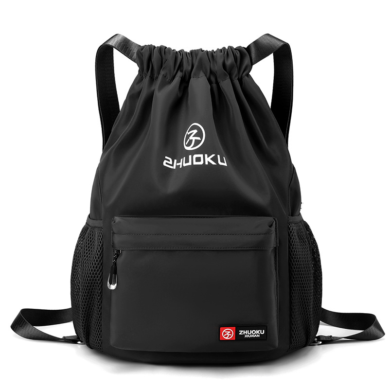 Customized Men's and Women's Travel Sports Foldableing Fitness Bag Training Backpack Drawstring Bag Basketball Bag Backpack