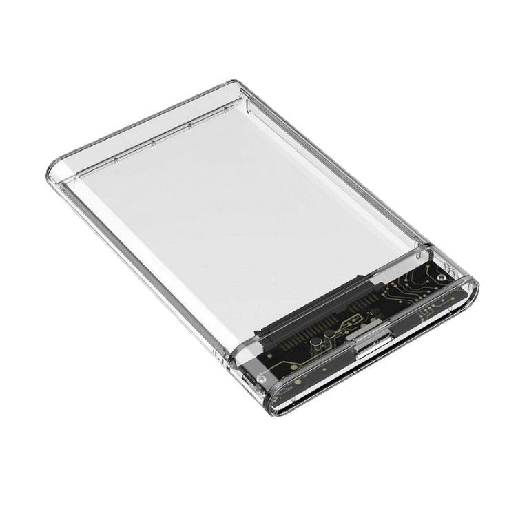 2.5inch Tool-Free Transparent Hard Drive Box 3.0 Notebook Mechanical Ssd Solid State Mobile Hard Drive Box Type-C3.1