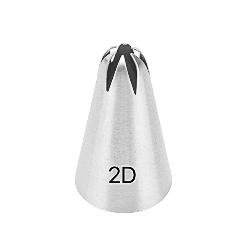 Stainless Steel 304 Seamless Medium Decorating Nozzle suit Decorating Bag Decorating Converter Baking suit Baking