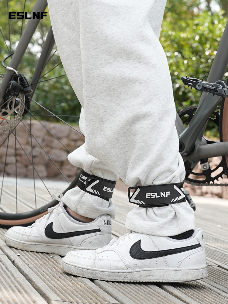 ESLNF Bicycle Riding Belt Highway Mountain Bike Leggings Belt Tie Pants Legs with Riding Equipment