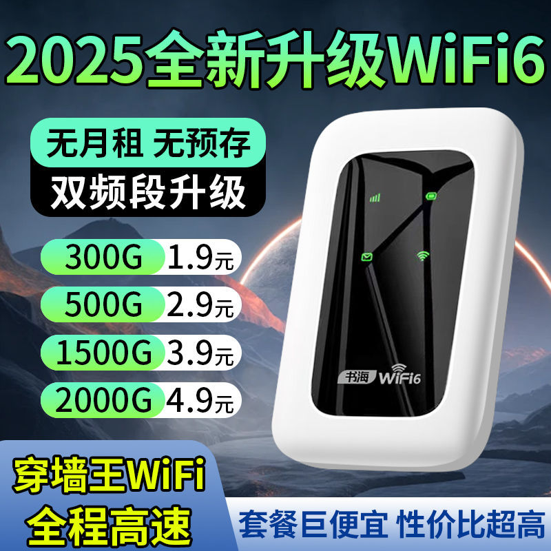 0 Prevent 0 Month Rental Portable Wifi Wireless Router Mobile Construction Site Outdoor Home Dormitory Live Online