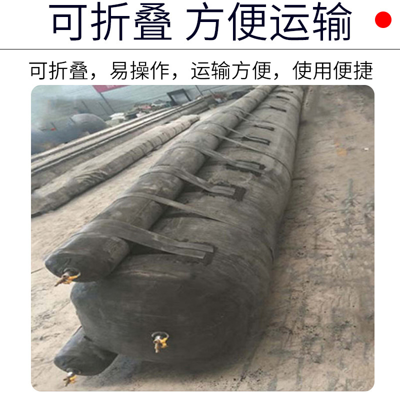Bridge Rubber Inflatable Core Membrane Round Octagonal Double-Layer Prefabricated Hollow Air Bag Core Mold Culvert Pipe Inflatable Core Mold