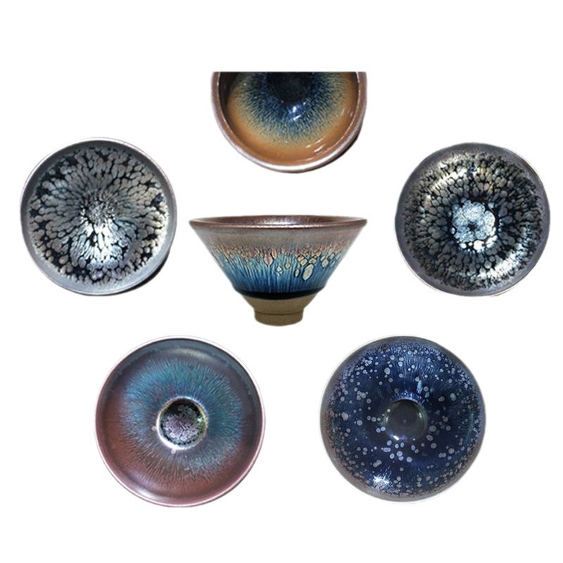 Jianyang Jianzhan Pure Handmade Master Cup Tea Set Tea Cup Custom Engraved Logo Gift Box Business Annual Meeting Gift Package