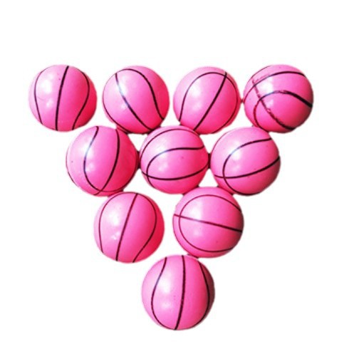 New 32mm elastic ball mixed with one yuan egg Twisting Machine jump ball rubber solid ball children's toy egg twisting ball