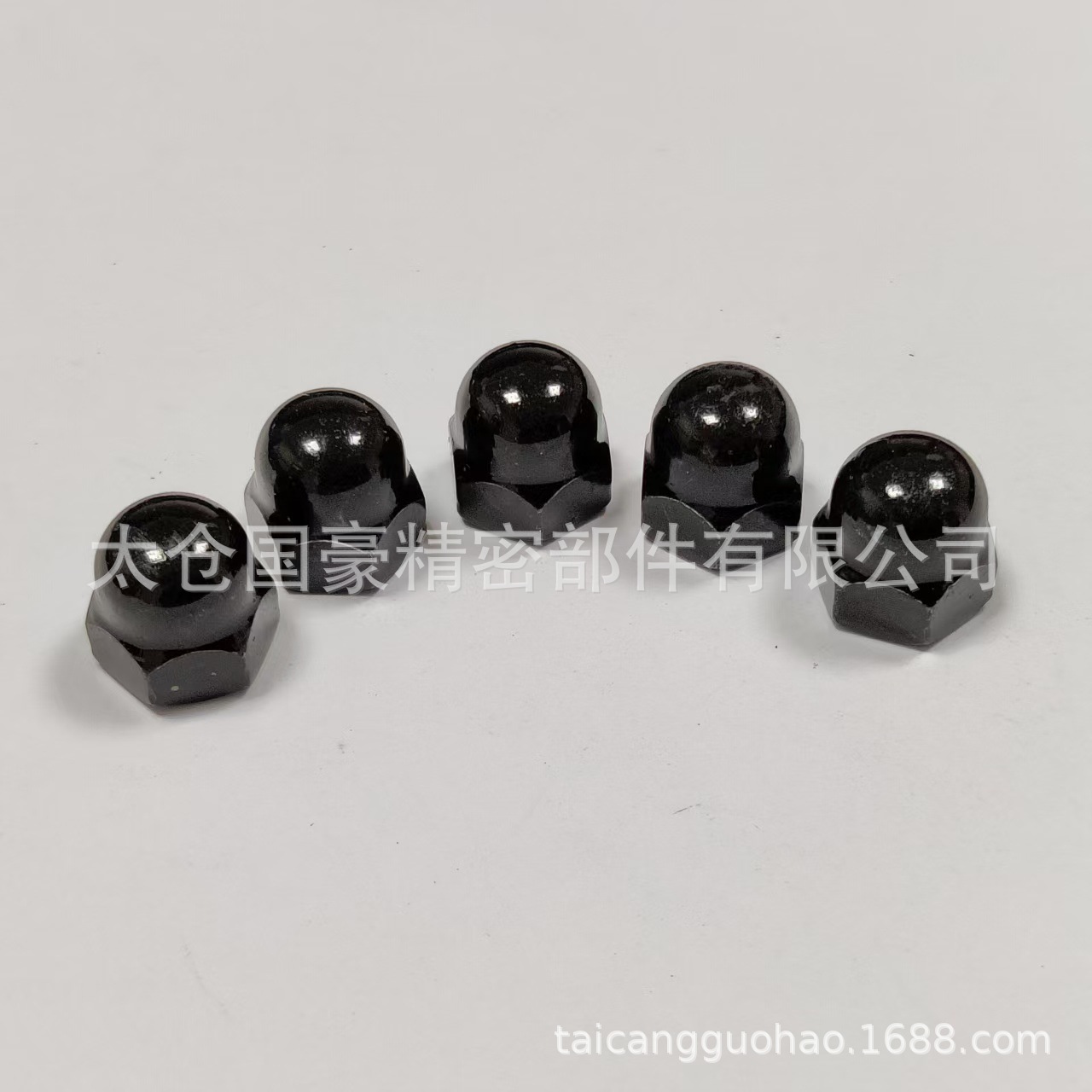 Carbon Steel Nickel-Plated/Black Cap Nut Screw Cap Cap Ball Head One-Piece Cap M3M4M5M6M8M1