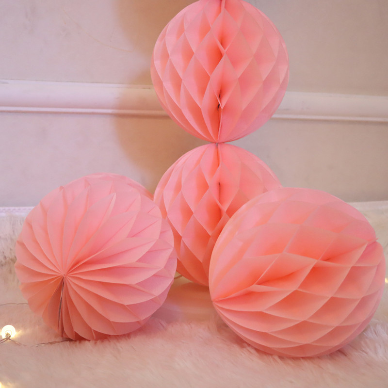 Manufacturer Wholesale Colorful Honeycomb Ball Paper Lantern Bedroom Wedding Party Background Layout Decorative Honeycomb Column Lantern