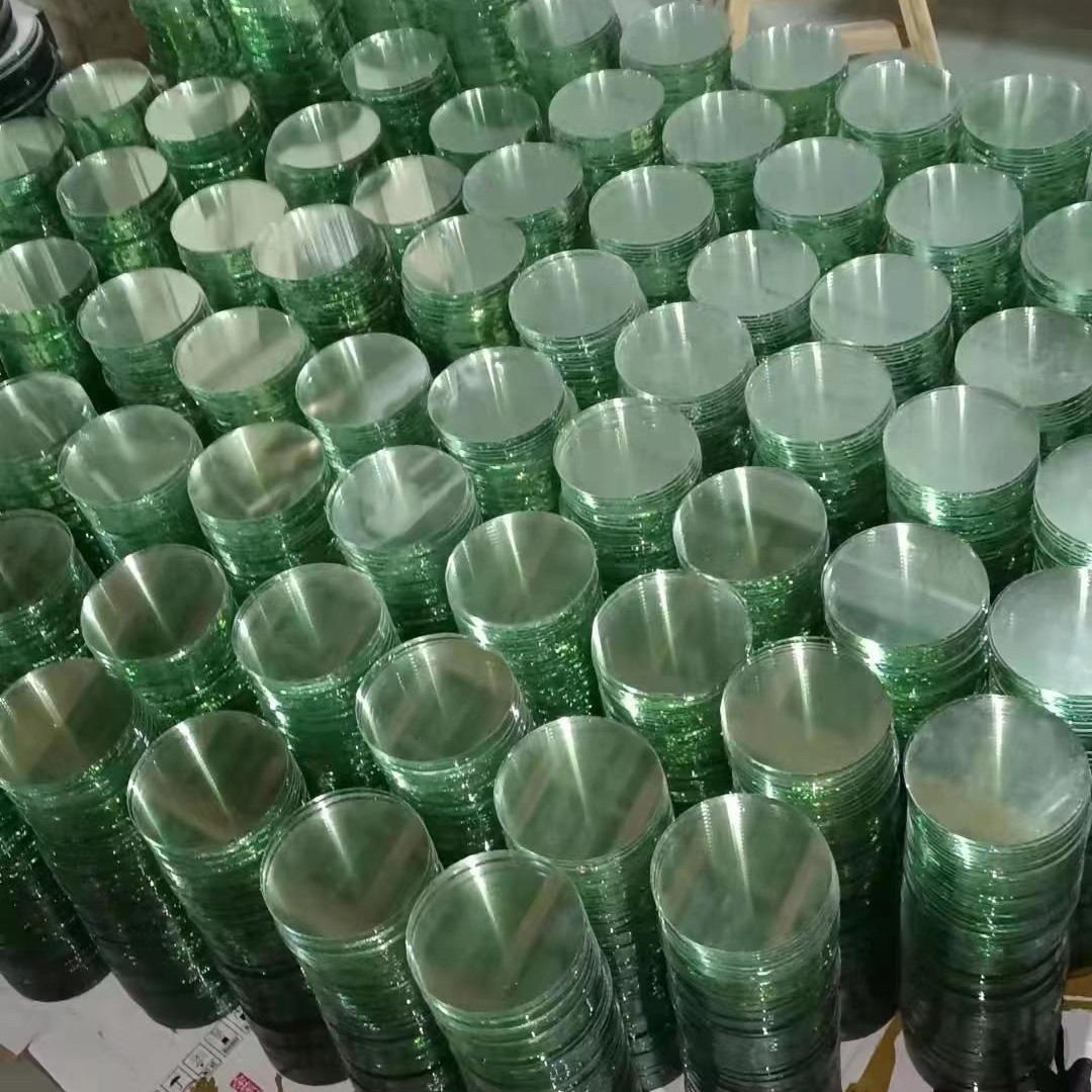 Glass Lens Round Square Glass Lens Manufacturer Special-Shaped Glass Mirror Cutting Processing Lens Mirror Wholesale