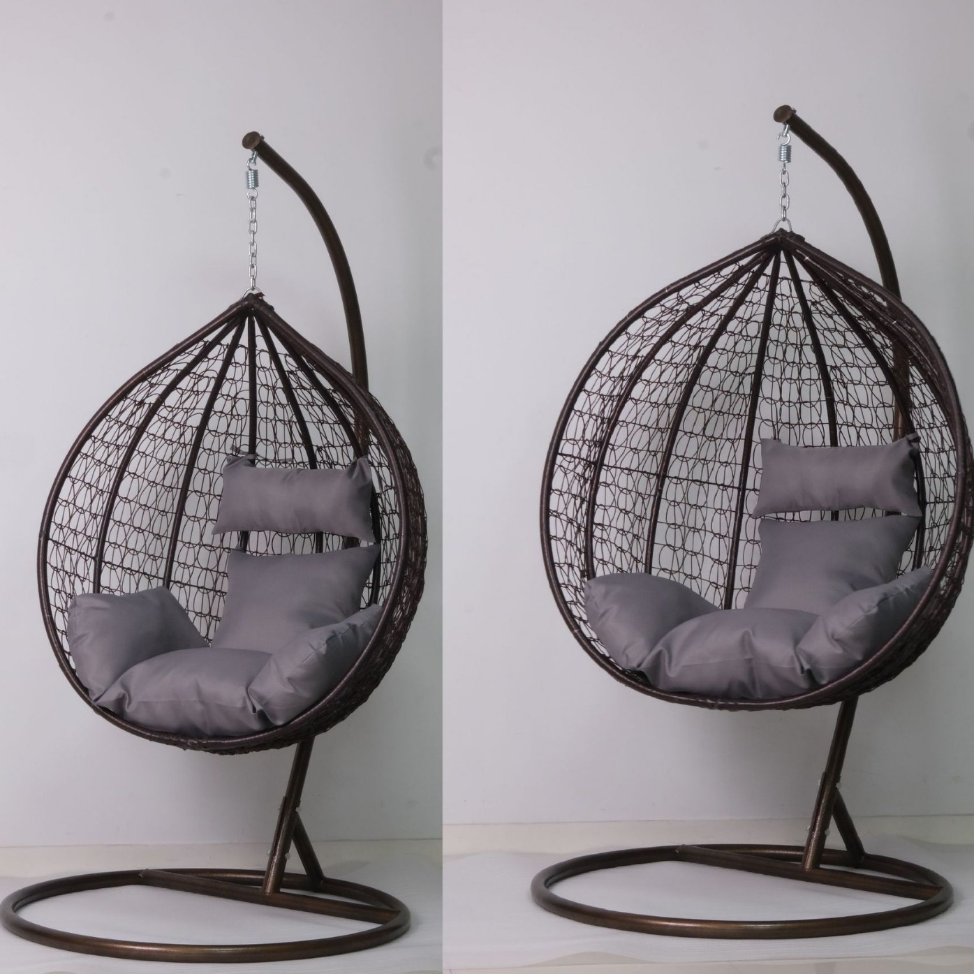 Подвесная корзина для одиночного кресла, подушка для ротангового кресла