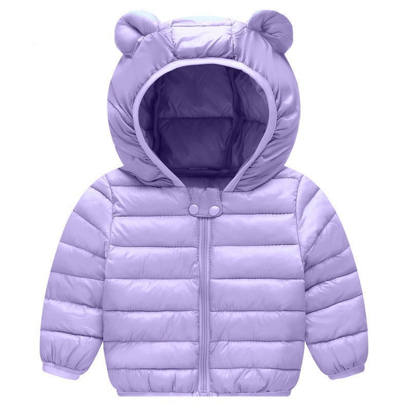 2025 Autumn and Winter Korean Style Cotton-Padded Jackets for Boys and Girls, Lightweight Down-Padded Jackets, Kidsren's Cotton-Padded Jackets, Kidsren's Clothing, Cotton-Padded Jackets, Kidsren's Clothing
