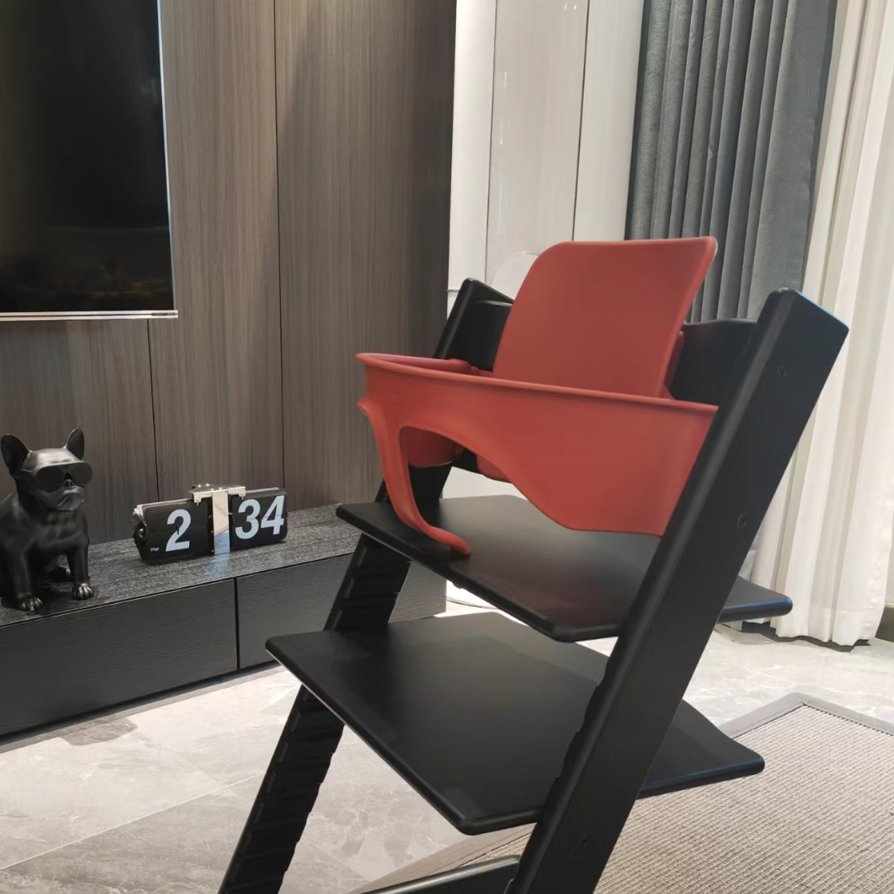 Ростовой стул из Douyin, защитный барьер для стула, адаптированный под тарелку для еды