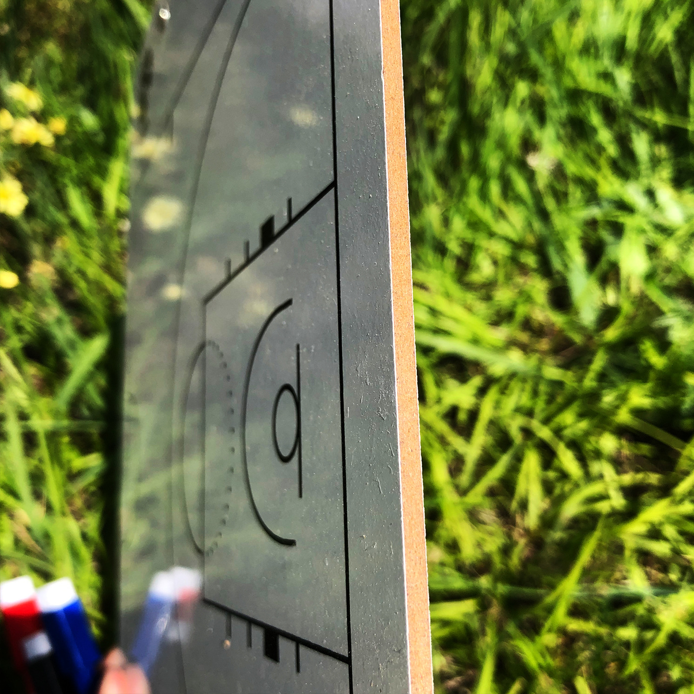 Fanxu CBA basketball tactical board three-color erasable pen full-court half-court basketball game demonstration board coach board