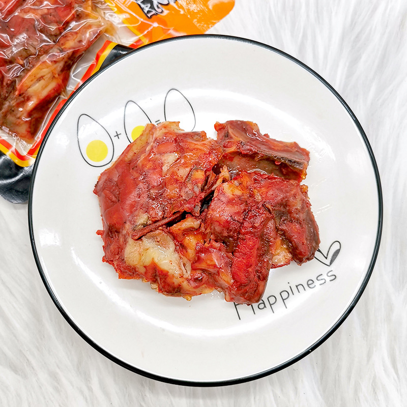 Pickle Chicken Stew with Loving Sauce Flavor, Chicken Skeleton 60g, Country Style Stew Snack, Ready-To-Eat Nostalgic, Free Shipping