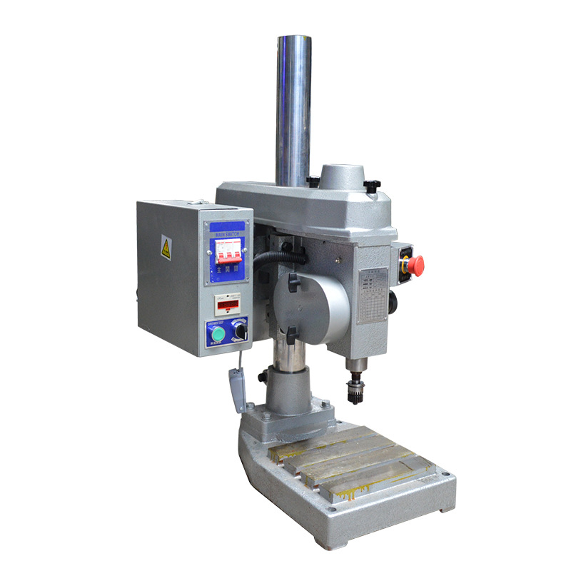 Single-axis tapping machine supply gear type tooth distance porous automatic tapping machine economical single-machine small drilling machine